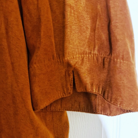 A.V.V. STANDARD faux suede colour block dress - Picture 5 of 8